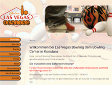 Tablet Screenshot of bowling-konstanz.de